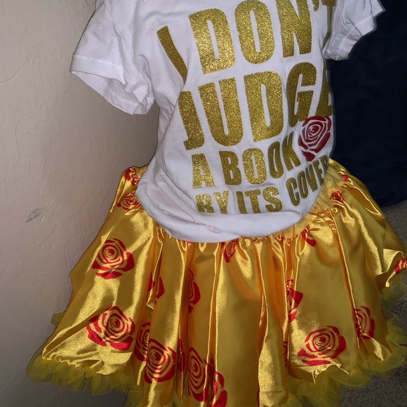 NWT: Disney Couture 6x - Belle Tutu outfit - Picture 2 of 6